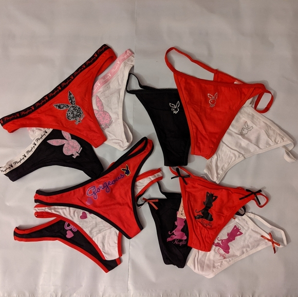 PLAYBOY Other - 12 cute playboy thongs